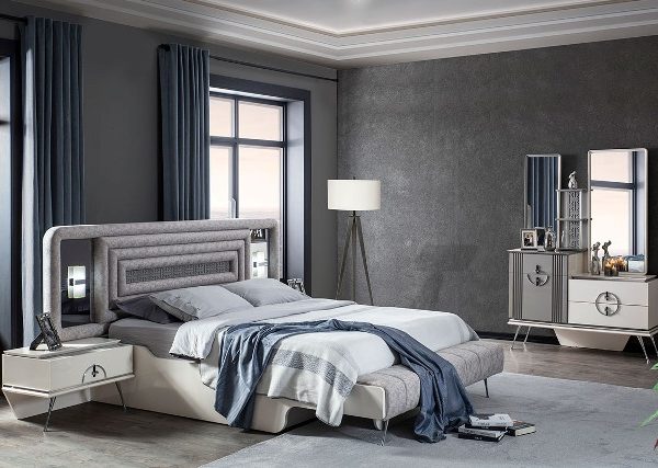 Спальня Роза с серым декором, CAND