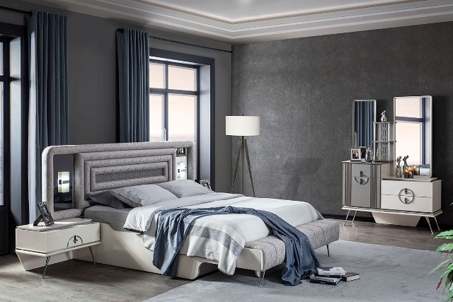 Спальня Роза с серым декором, CAND