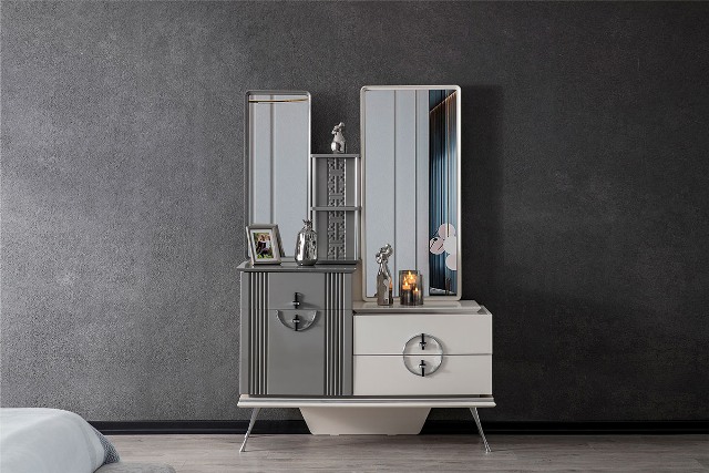 Спальня Роза с серым декором, CAND