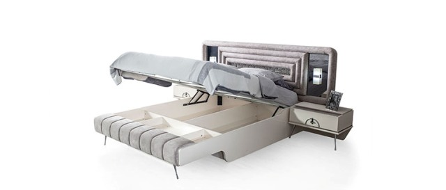 Спальня Роза с серым декором, CAND