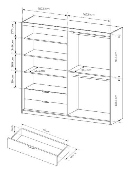 Польская мебель для спальни Талли