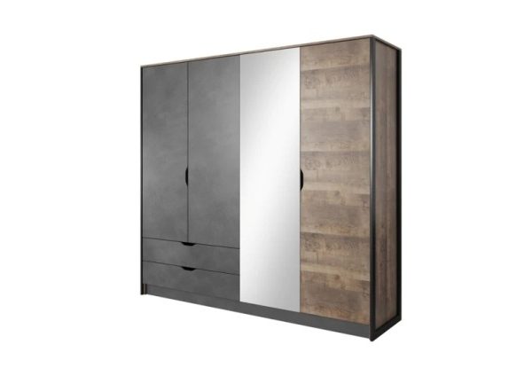 Четырехдверный современный шкаф Арден, Польша