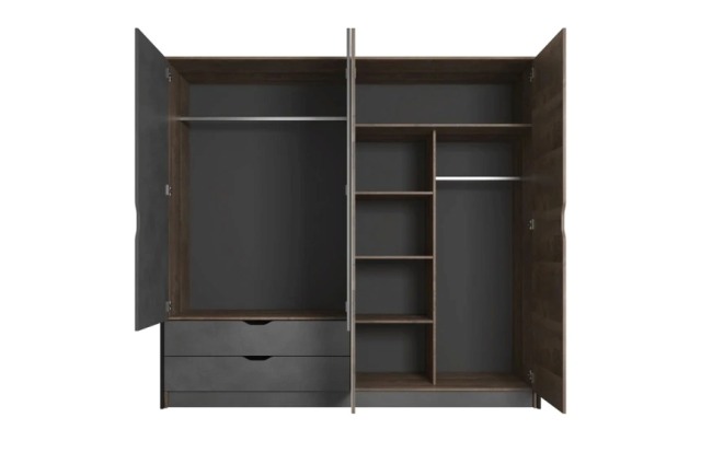 Четырехдверный современный шкаф Арден, Польша