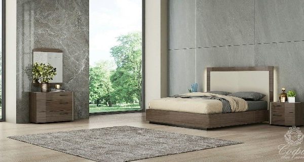 Ореховая спальня Зарагоза, модерн