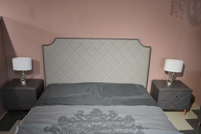 Серая спальня в стиле модерн Толедо Серая спальня в стиле модерн Толедо