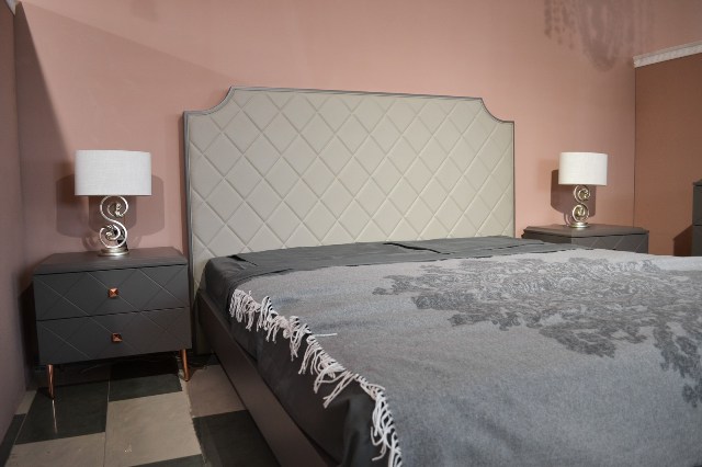 Серая спальня в стиле модерн Толедо Серая спальня в стиле модерн Толедо