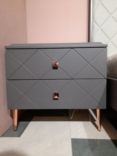 Серая спальня в стиле модерн Толедо Серая спальня в стиле модерн Толедо