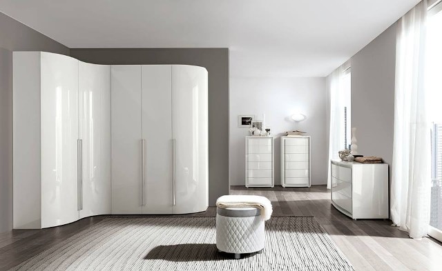 Белая итальянская спальня Дама Бьянка Белая итальянская спальня Дама Бьянка