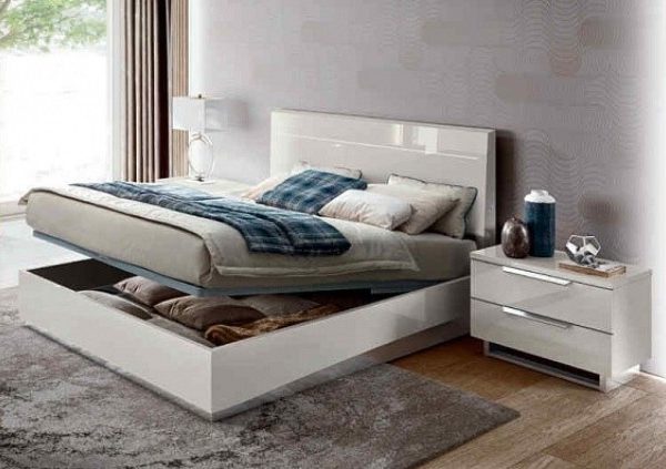 Белая глянцевая спальня KIMERA, Италия