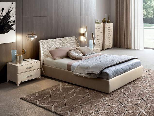 Светлая модерновая спальня MAIA SABBIA, Италия