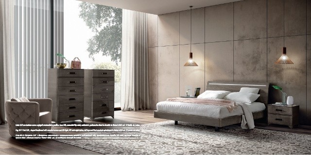 Ореховая спальня Майя MAIA, дымка