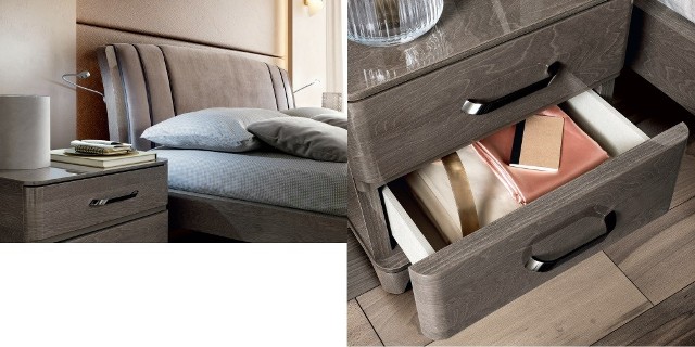 Ореховая спальня Майя MAIA, дымка