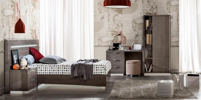 Ореховая итальянская мебель в спальню Платинум, PLATINUM Ореховая итальянская мебель в спальню Платинум, PLATINUM