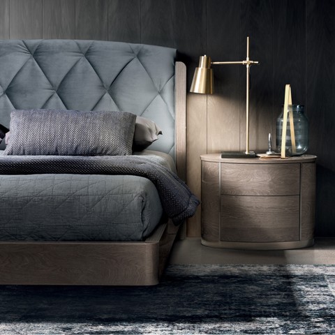 Ореховая итальянская спальня ROUND