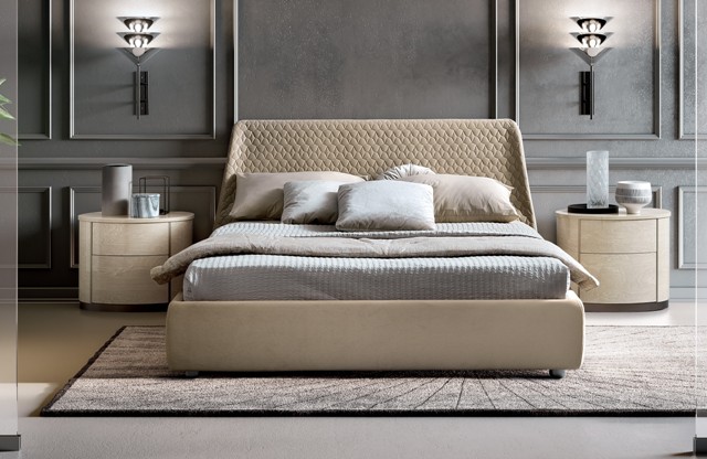 Итальянская светлая спальня ROUND SABBIA