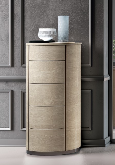 Итальянская светлая спальня ROUND SABBIA Итальянская светлая спальня ROUND SABBIA