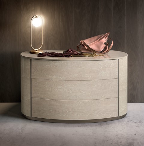 Итальянская светлая спальня ROUND SABBIA Итальянская светлая спальня ROUND SABBIA