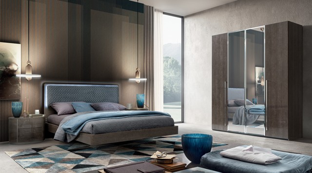 Ореховая итальянская спальня ROUND Ореховая итальянская спальня ROUND