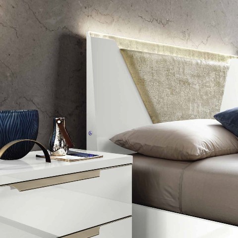 Белая итальянская спальня SMART WHITE, Кемелгруп Белая итальянская спальня SMART WHITE, Кемелгруп