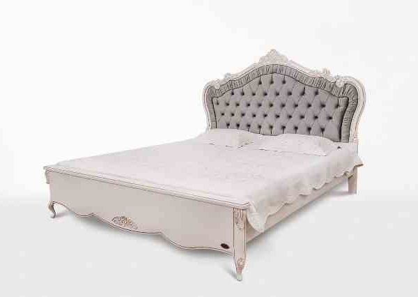 Белая румынская мебель для спальни Изабелла