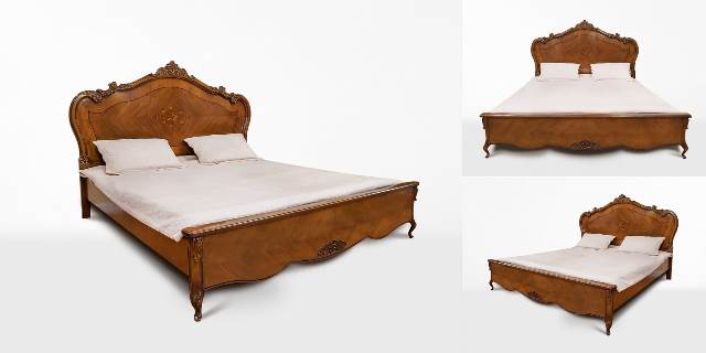 Классическая резная кровать Изабелла, Румыния Классическая резная кровать Изабелла, Румыния