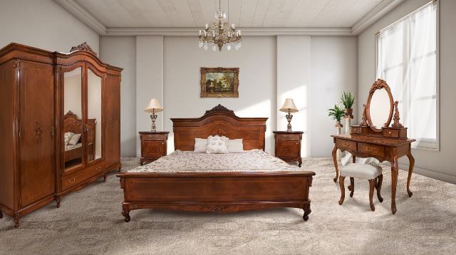 Ореховая румынская спальня Сиена Ореховая румынская спальня Сиена