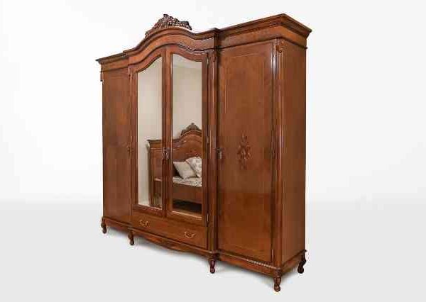 Ореховая румынская спальня Сиена