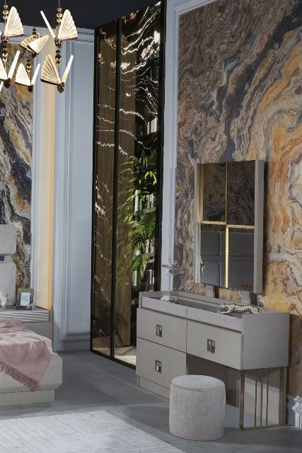 Серая современная спальня Лара Галакси Серая современная спальня Лара Галакси