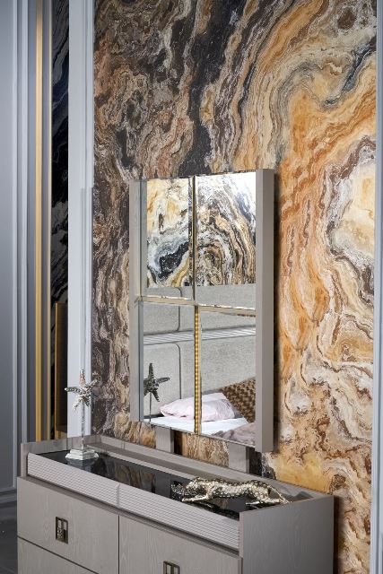 Серая современная спальня Лара Галакси Серая современная спальня Лара Галакси