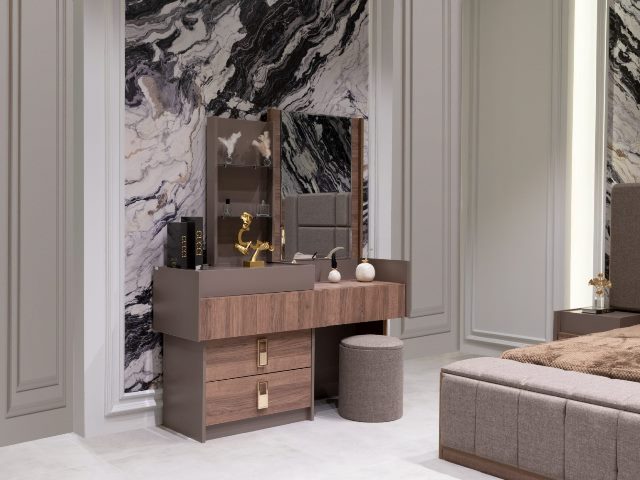 Коричневая спальня Лотос в стиле модерн Галакси Коричневая спальня Лотос в стиле модерн Галакси