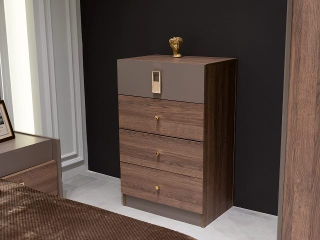 Коричневая спальня Лотос в стиле модерн Галакси Коричневая спальня Лотос в стиле модерн Галакси