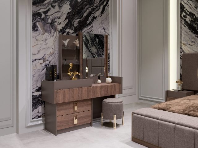 Коричневая спальня Лотос в стиле модерн Галакси Коричневая спальня Лотос в стиле модерн Галакси