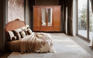 Коричневая деревянная спальня Анет, Румыния