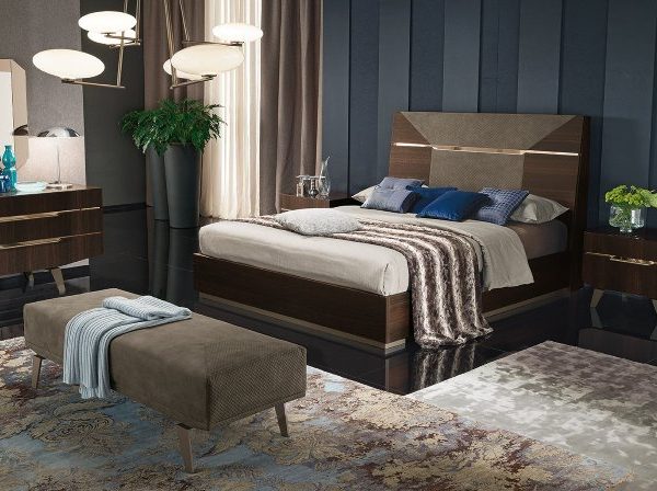 Итальянская спальня Академия в цвете орех