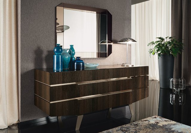 Итальянская спальня Академия в цвете орех