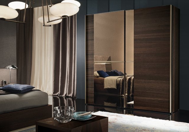 Итальянская спальня Академия в цвете орех