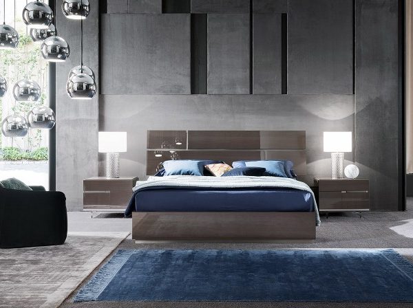 Ореховая итальянская спальня Асена ATHENA ALF