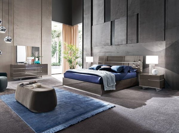 Ореховая итальянская спальня Асена ATHENA ALF