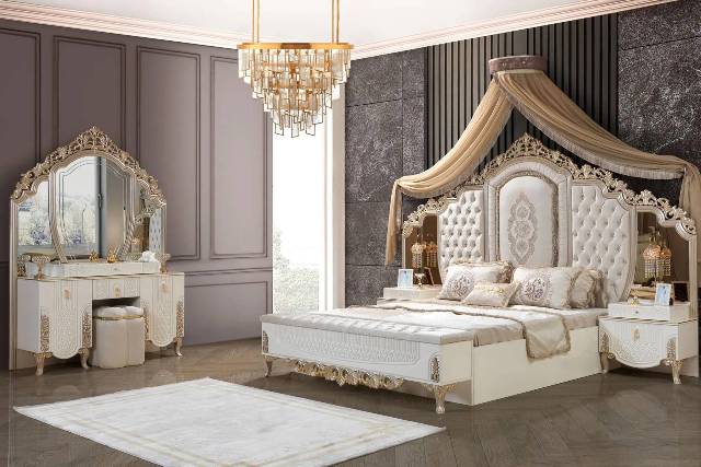 Белая спальня с золотом Джихангира, DASELL