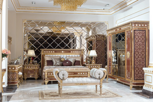 Классическая деревянная спальня Мирти, ELIGUL Классическая деревянная спальня Мирти, ELIGUL