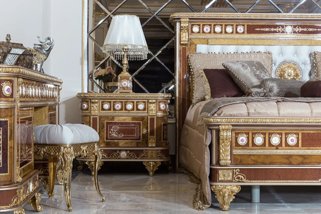 Классическая деревянная спальня Мирти, ELIGUL Классическая деревянная спальня Мирти, ELIGUL