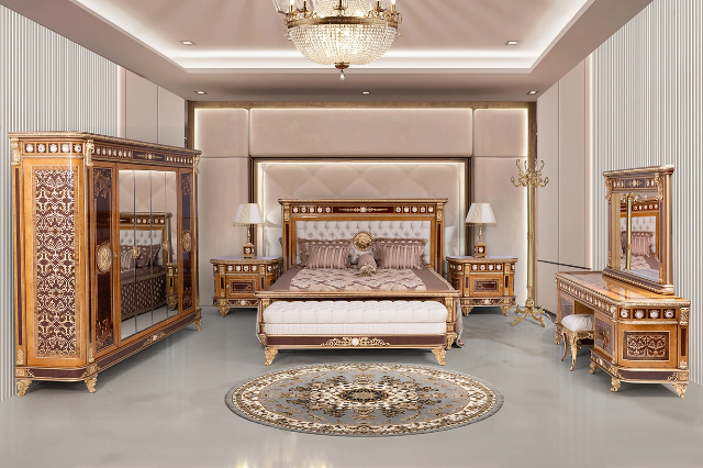 Классическая деревянная спальня Мирти, ELIGUL Классическая деревянная спальня Мирти, ELIGUL