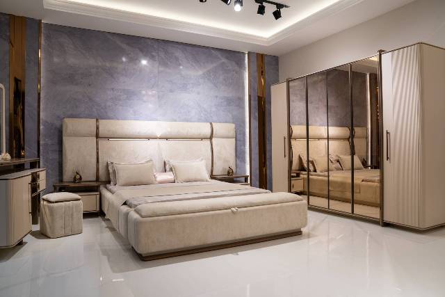 Бежевая современная спальня Нова, Dasell