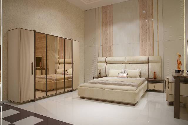 Бежевая современная спальня Нова, Dasell