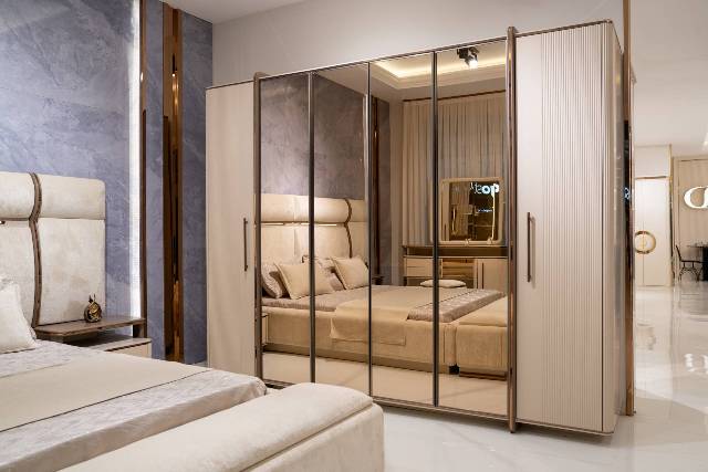 Бежевая современная спальня Нова, Dasell