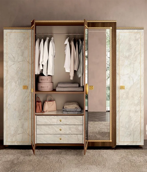 Шкаф для одежды в спальню Романтика, Arredoclassic
