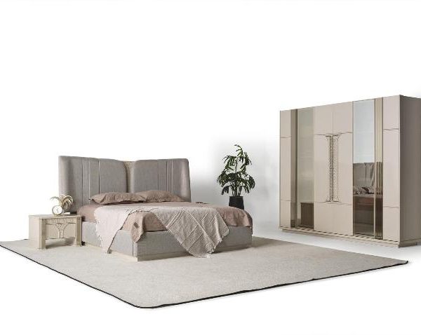 Кремовая спальня Глория в стиле модерн CELMO