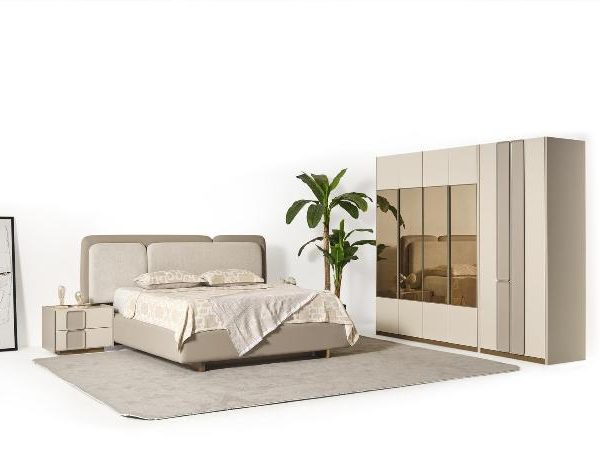 Бежевый спальный гарнитур Миранта, CELMO