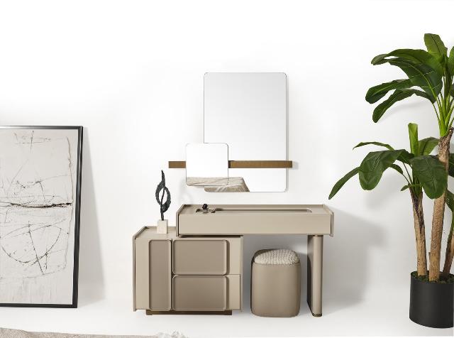 Бежевый спальный гарнитур Миранта, CELMO Бежевый спальный гарнитур Миранта, CELMO