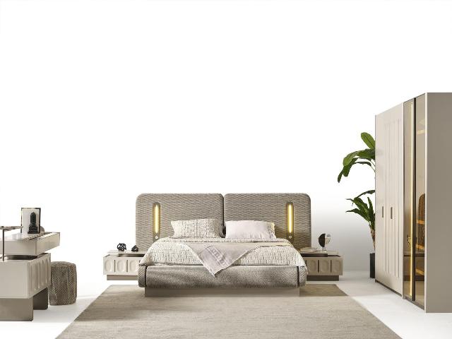 Светлая современная спальня Петра, Celmo